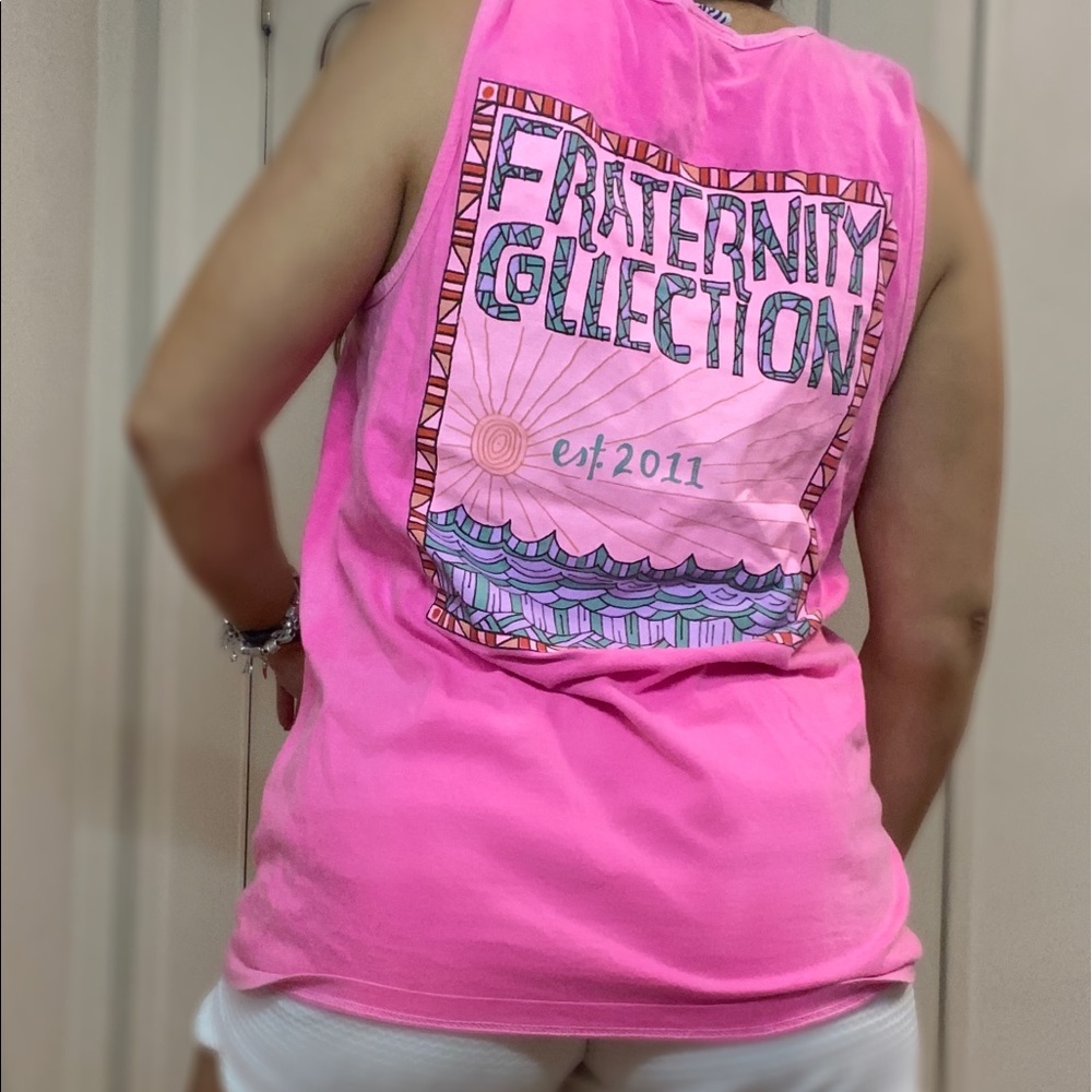 Fraternity collection muscle tank